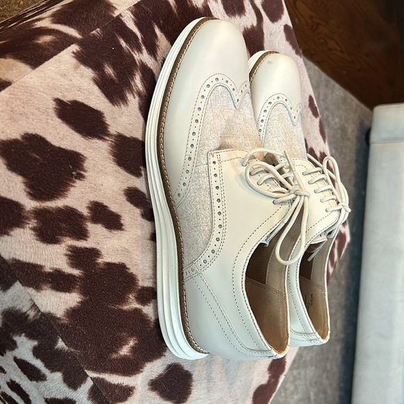 Men’s size 9 Cole Haan grand.os wingtip shoes - Picture 3 of 6